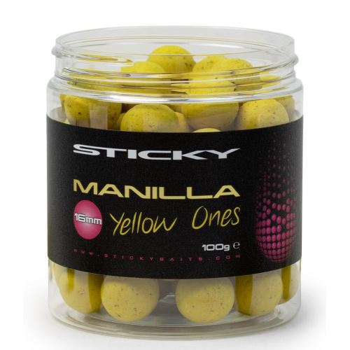 Sticky Baits Plávajúce Boilies Manilla Pop-Ups Yellow Ones 100 g