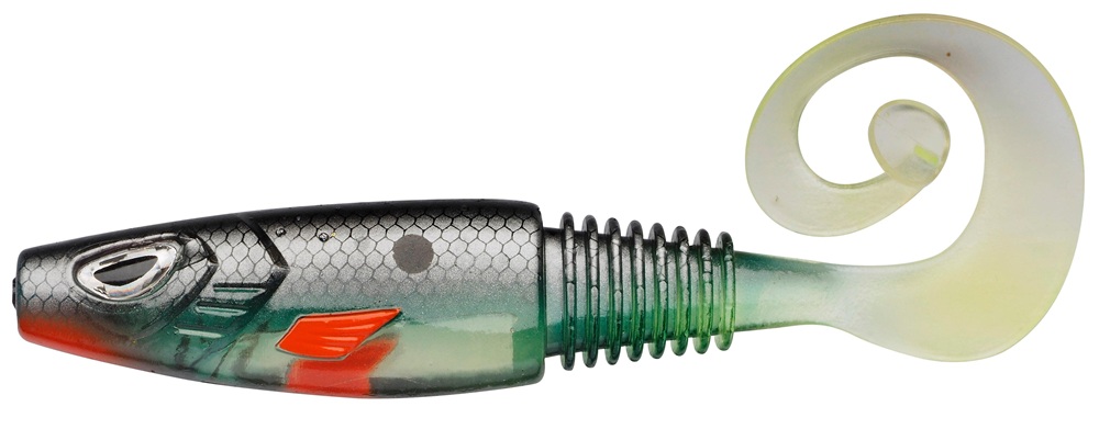 E-shop Berkley gumová nástraha sick curl blue shiner - 12 cm
