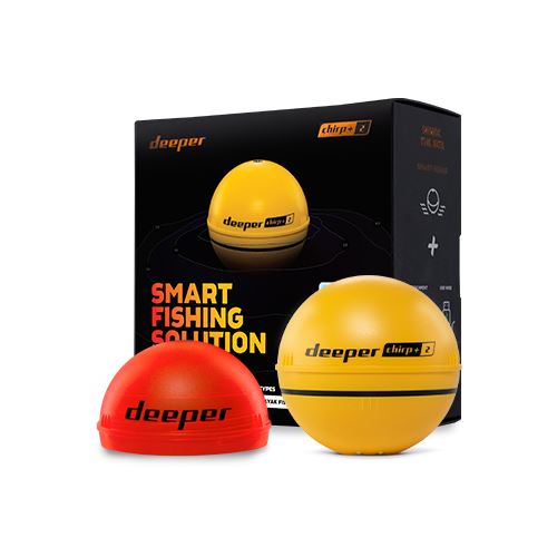 Deeper Smart Chirp+ 2 Nahadzovací Sonar Limitovaná Edícia V Žltej Farbe