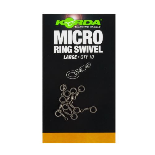 Korda Obratlík Micro Rig Ring Swivel Large