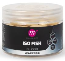 Mainline Vyvážené Boilie Fluoro Wafters ISO Fish 150 ml 15 mm - White