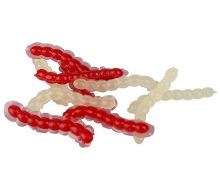 Prologic Plávajúce Umelé Nástrahy ArtBait Bloodworm Red & Glow 20 ks-kôrovec