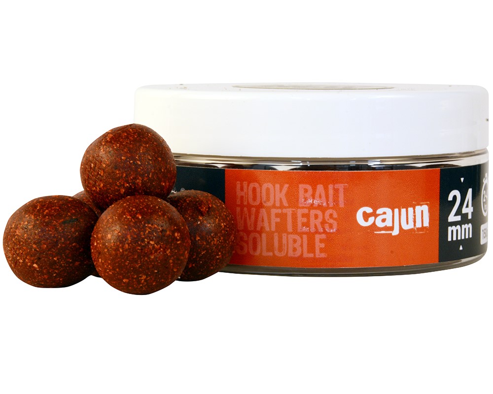 The one vyvážené boile hook bait wafters soluble red cajun - 24 mm