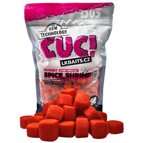 LK Baits CUC Nugget Carp Spice Shrimp 1 kg