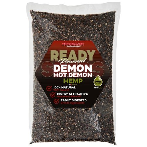 Starbaits Konope Ready Seeds Hot Demon Hemp 1 kg