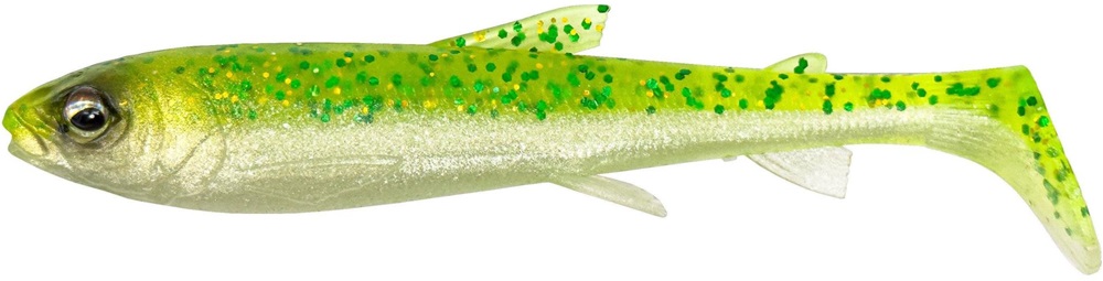 Savage gear gumová nástraha 3d whitefish shad lime - 12 cm 14 g 3 ks