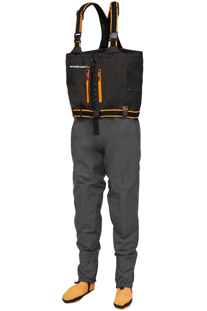 E-shop Savage gear brodiace nohavice sg8 chest zip wader - ml 42-44