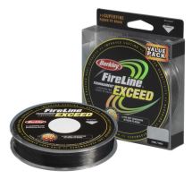 Berkley Spletaná šnúra Fireline Exceed 110 m šedá-Priemer 0,32mm / Nosnosť 23,5kg