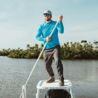 Grundéns Funkčná UV Mikina Tough Sun Hoodie Anchor (10)