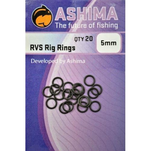 Ashima O krúžok RVS Rig Rings, 20ks