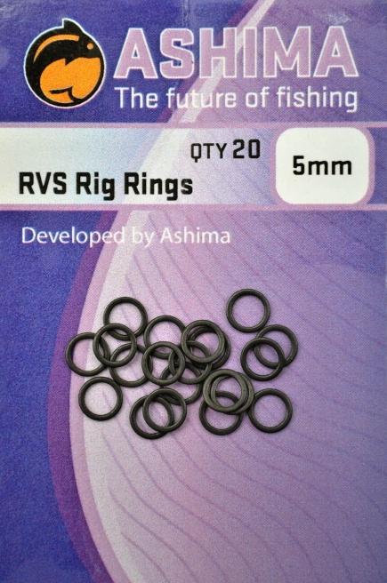 Ashima o krúžok rvs rig rings, 20ks-3 mm