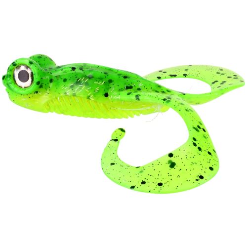 Gunki Gumová Nástraha Bull Frog 10 cm 16,1 g Lime Chart Pepper