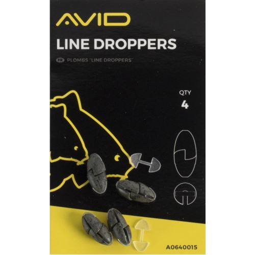 Avid Carp Závažie Outline Line Droppers