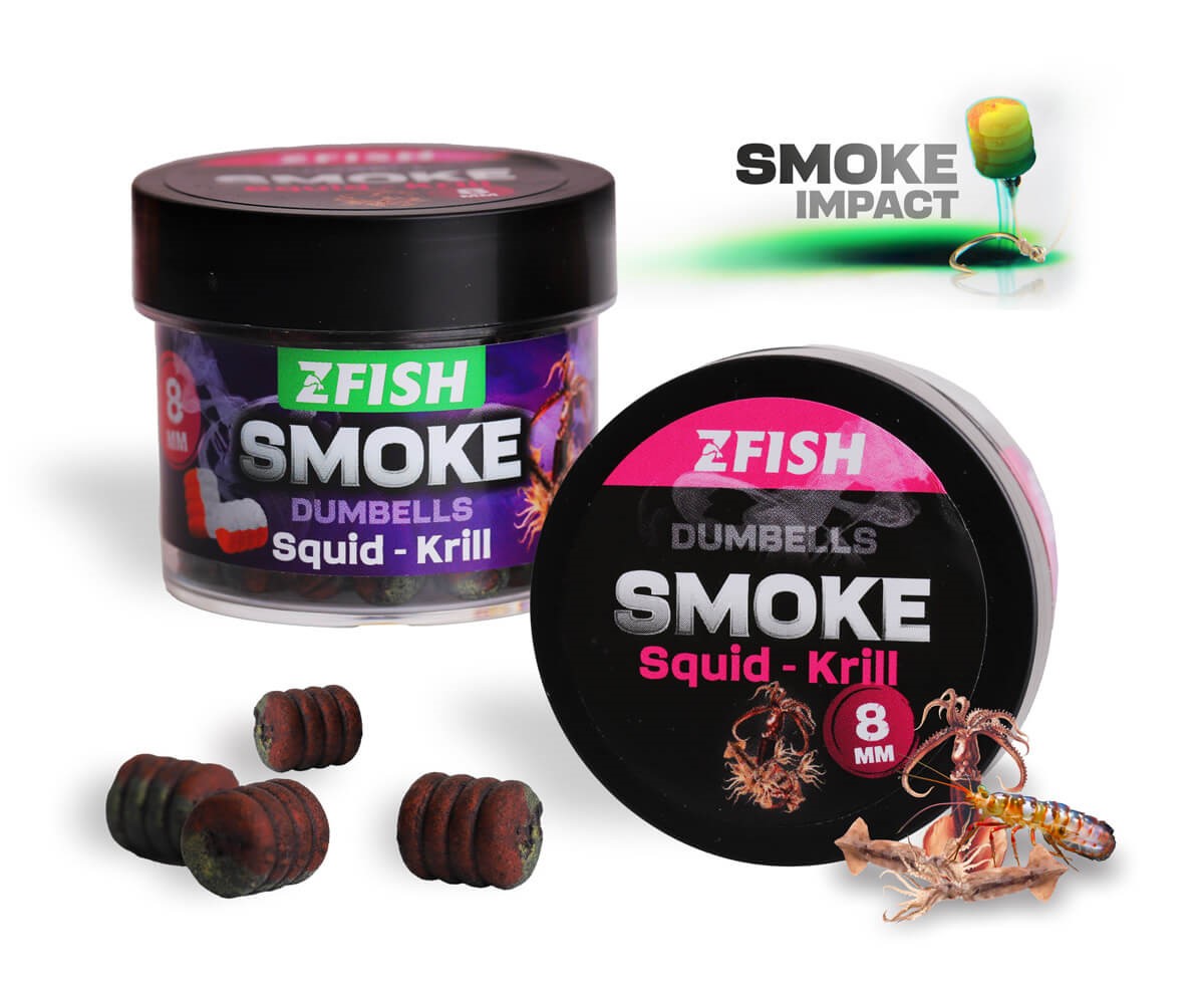 E-shop Zfish smoke pop-up dumbells 8 mm 20 g - squid krill
