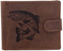 Mercucio Peňaženka Svetlohnedá Vzor 51 Pstruh Mercucio Peňaženka Svetlohnedá Vzor 51 Pstruh