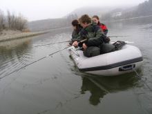 Sportex Nafukovací Čln SHELF 270 Lamelová Podlaha Zelený (14)