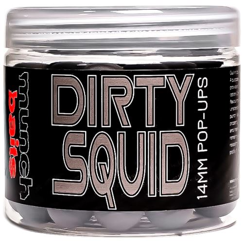 Munch Baits Plávajúce Boilies Dirty Squid Pop Ups 200 ml