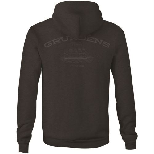 Grundéns Mikina Displacement DWR Hoodie Black Heather