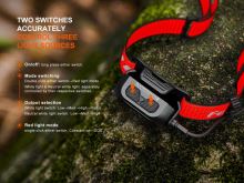 Fenix Čelovka HP12R-T Celočierna (7)