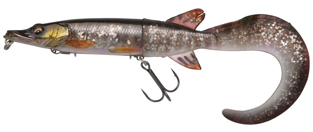 E-shop Savage gear gumová nástraha 3d hybrid pike slow sinking silver pike - 17 cm 47 g