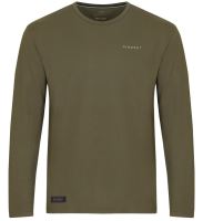 Korda Tričko s Dlhým Rukávom Mindset Minimal LS Tee Dark Olive - S