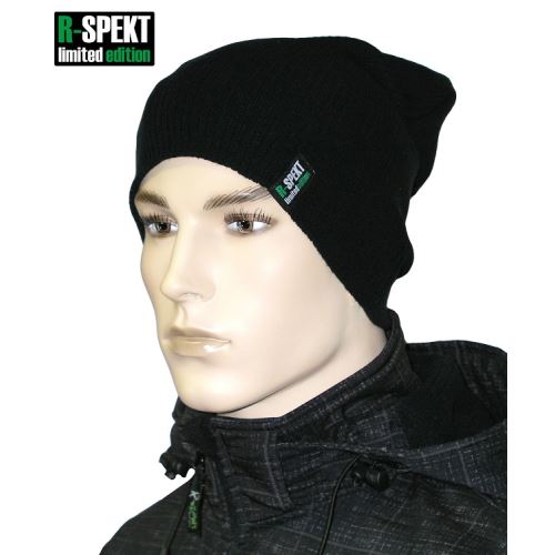 R-spekt Čiapka Slouch beanie style čierna