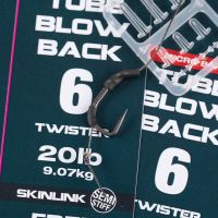 Nash Náväzec Tube Blow Back Rig Barbless 9,07 kg (1)