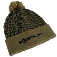Korum Čiapka Thermal Beanie Hat - Black/Olive Korum Čiapka Thermal Beanie Hat - Black/Olive