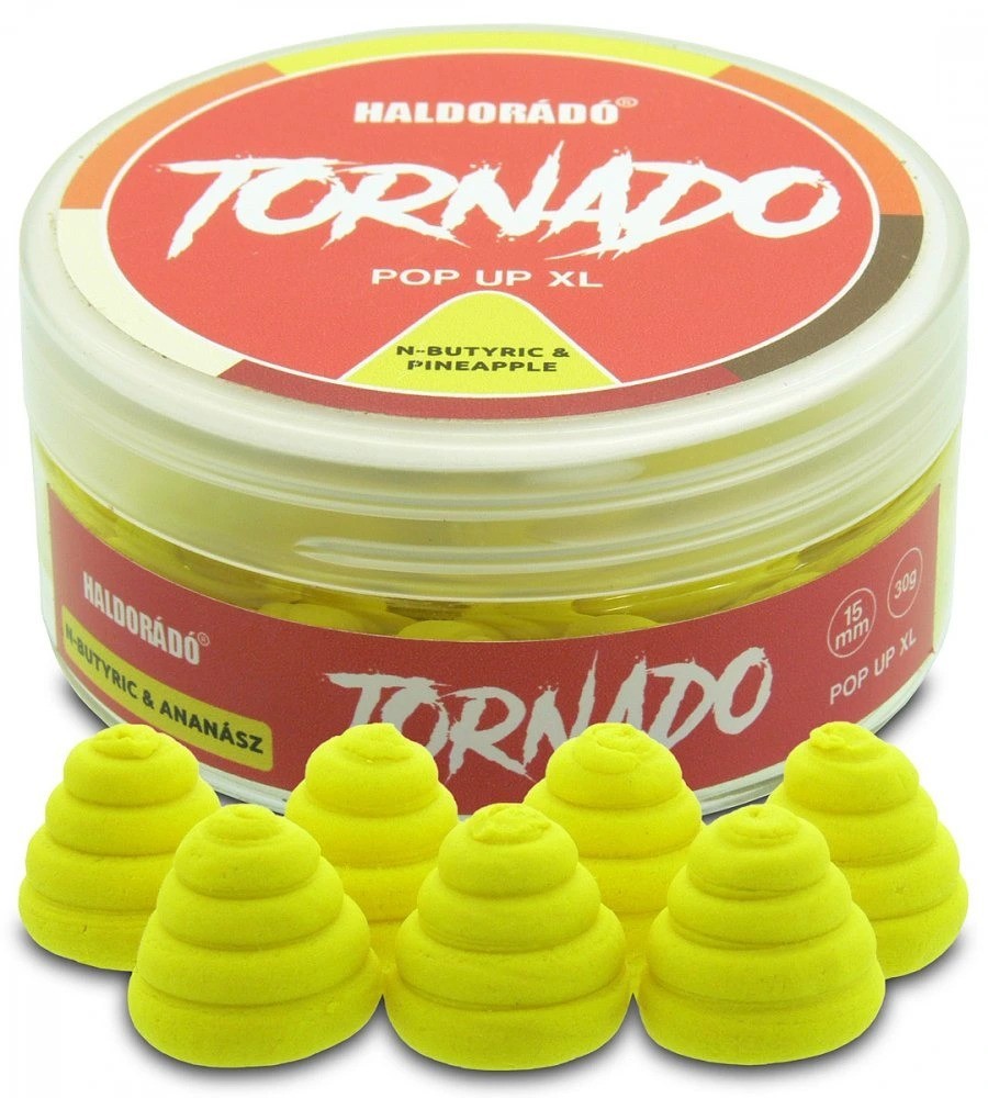 E-shop Haldorádó plávajúce boilie pop-up tornado xl 30 g 15 mm - n-butyric ananás