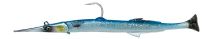 Savage Gear Gumová Nástraha 3D Needlefish Pulse Tail Blue Silver - 14 cm 12 g