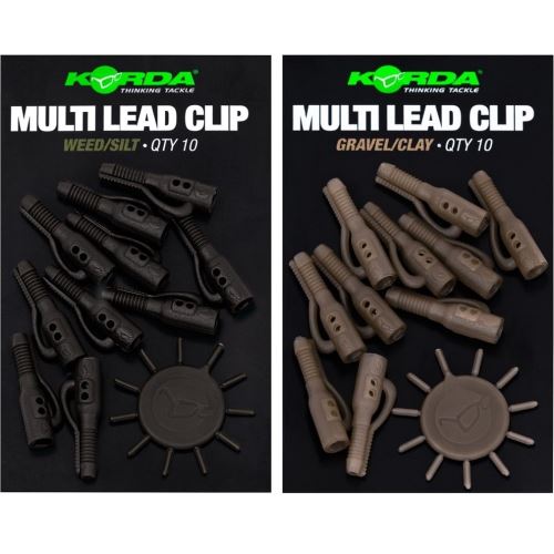 Korda Závesky Multi Lead Clip