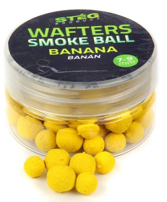 Stég wafters smoke ball 15 g 7-9 mm - banana