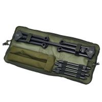 Daiwa Stojan Na 3 Prúty Black Widow Low Level 3 Rod Pod (3)