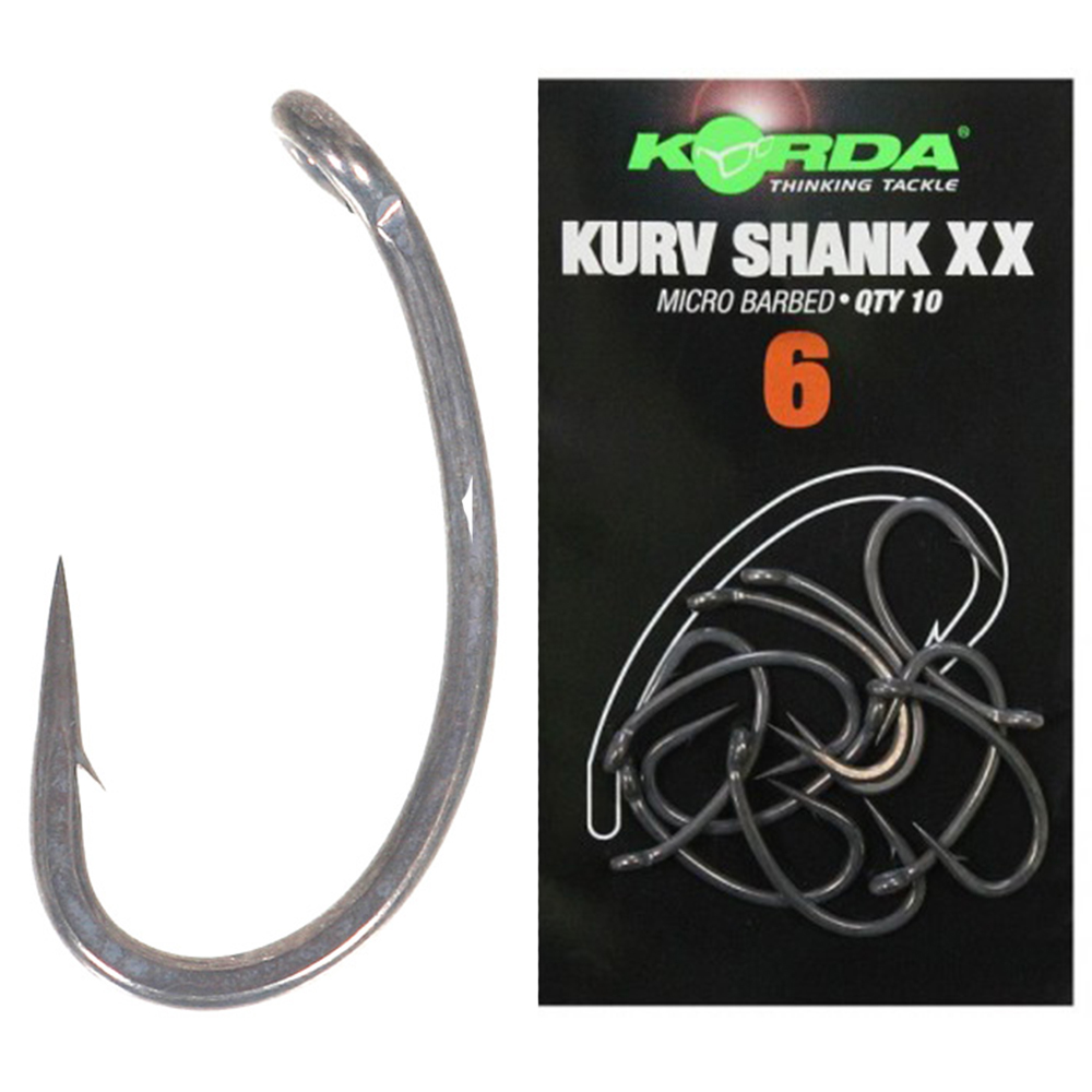 Korda háčiky kurv shank xx 10 ks - veľkosť 4