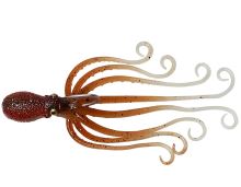 Savage Gear Gumová Nástraha 3D Octopus Brown Glow-16 cm 120 g