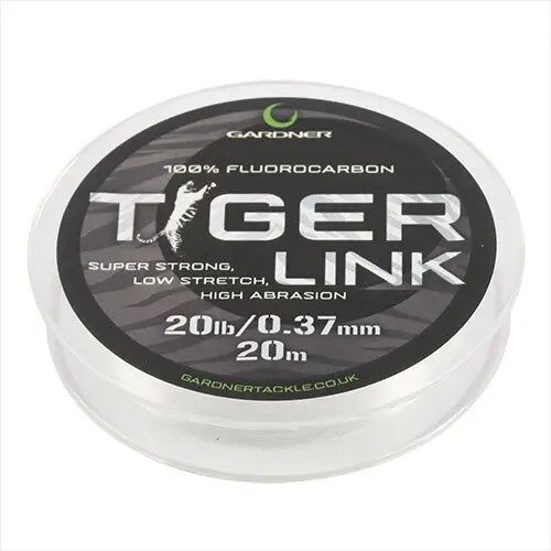 E-shop Gardner fluorocarbonový vlasec tiger link 20 m - 0,37 mm 20 lb