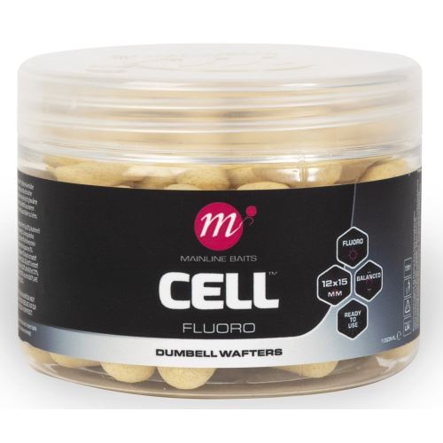 Mainline Dumbell Fluoro Wafters Cell 150 ml 12x15 mm