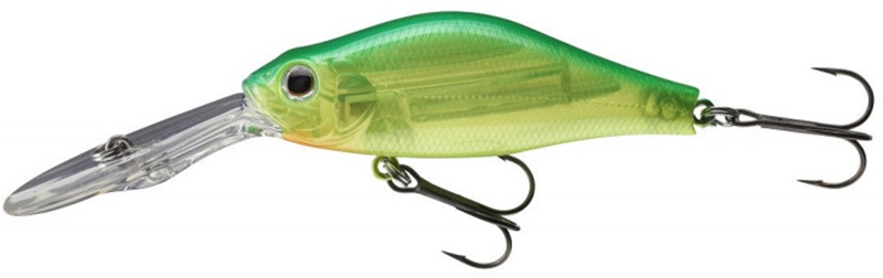 Daiwa wobler tournament mega scouter 1064 fg lime chart - 6,8 cm 14 g