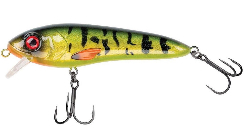 Abu garcia wobler svartzonker mccelly fire bass - 14 cm 64 g