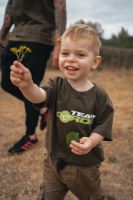 Korda Tričko TK Kids T-Shirt Dark Olive (3)