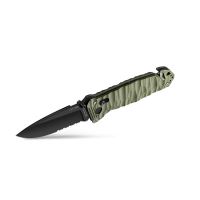 TB Outdoor Zatvárací Nôž CAC S200 French Army G10 Kombinované Ostrie Coral (2)