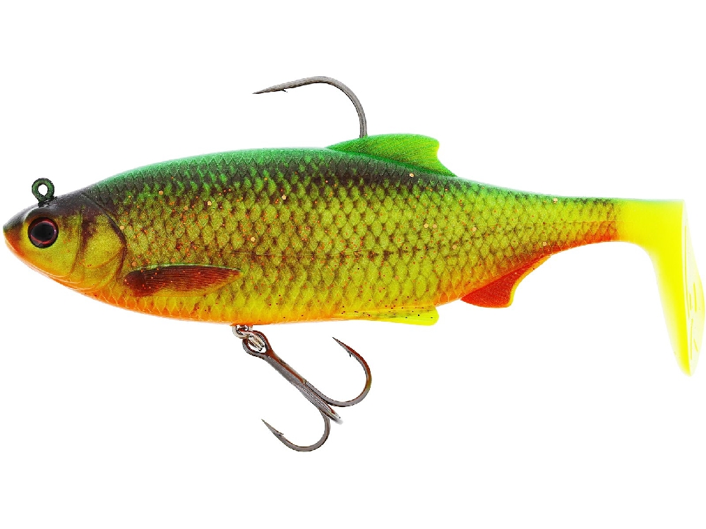 E-shop Westin gumová nástraha ricky the roach shadtail r2f firetiger rudd - 18 cm 113 g