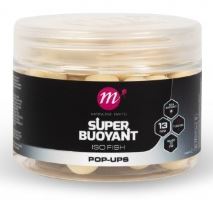 Mainline Plávajúce Boilie Super Buoyant Pop-Ups ISO Fish 13 mm - White