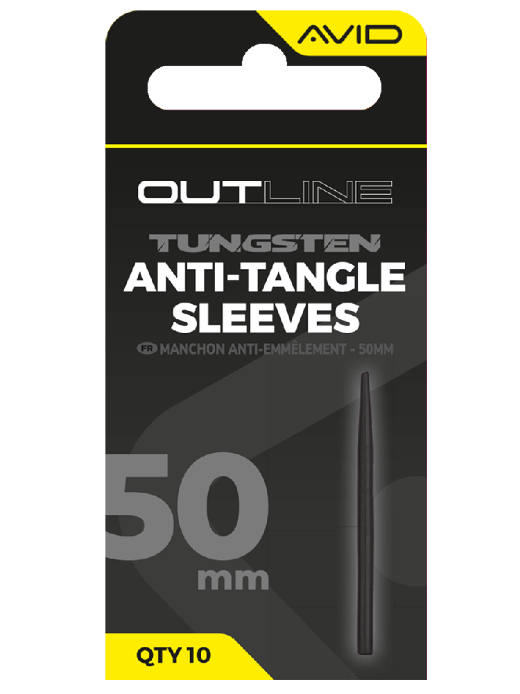 Avid carp prezleky proti zamotaniu outline tungsten anti-tangle sleeve - 50 mm