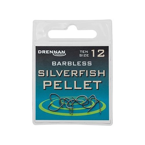 Drennan Háčiky Bez Protihrotu Silverfish Pellet Barbless