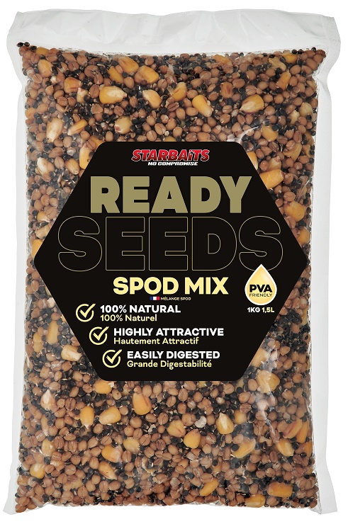 Starbaits zmes spod mix ready seeds - 1 kg