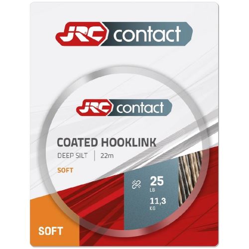 JRC Náväzcová Šnúrka Soft Coated Braid Deep Silt 22 m