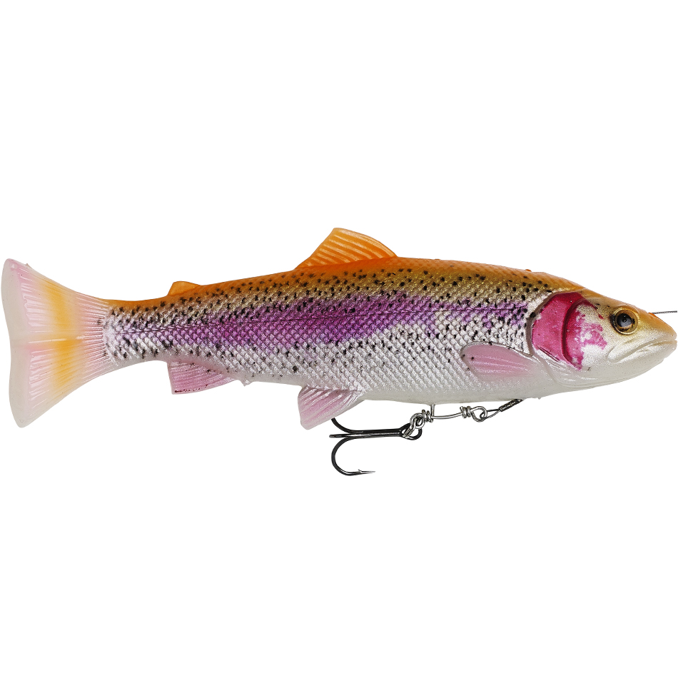 Savage gear gumová nástraha pstruh 4d line thru pulsetail trout ss albino trout-dĺžka 25 cm 202 g