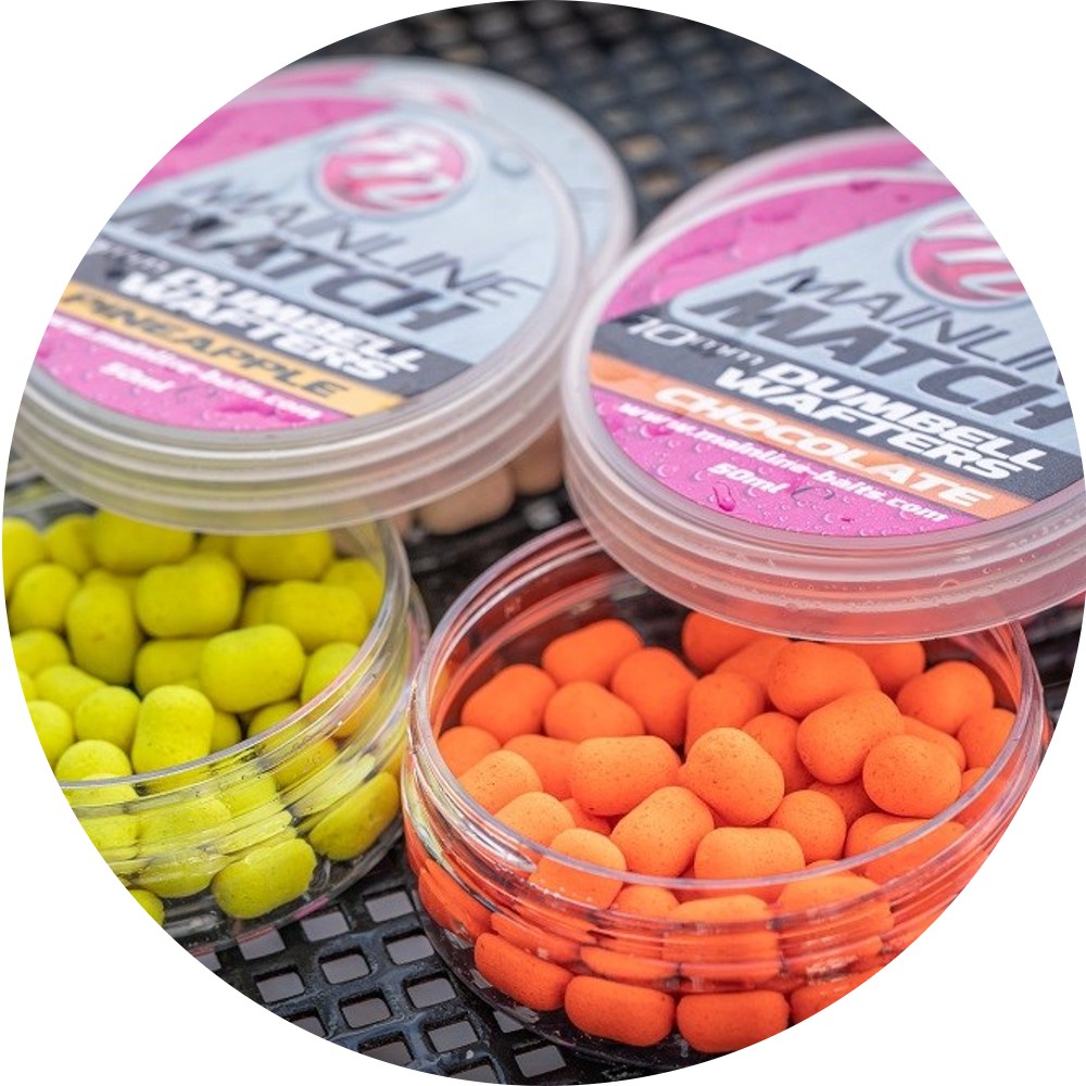 Mainline dumbell matchl wafters red krill 50 ml - 8 mm