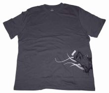 Rapala Tričko s krátkým rukávom T-Shirt Fish Bones Gray-Velikost M